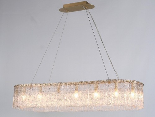 Подвесной светильник Newport 10820/120 brass oval М0064786