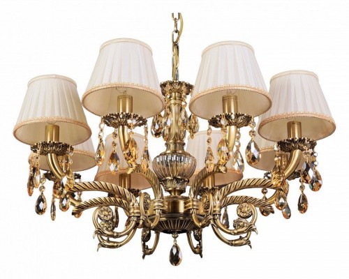 Подвесная люстра Abrasax Sylvia L.8110-8BR CRISTAL-SHADE