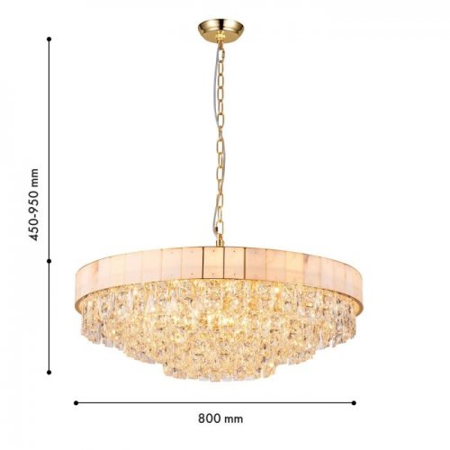 Подвесная люстра Raffinato 4783-28P