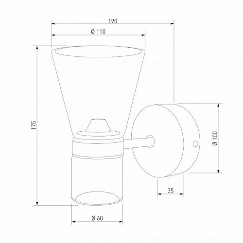Бра Eurosvet Vial 201053 LED