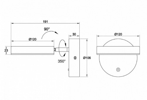 Светодиодный спот Maytoni Fad MOD070WL-L8W3K