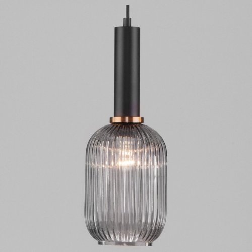 Подвесной светильник Eurosvet Bravo 50181/1 дымчатый Подвесной светильник Eurosvet Bravo 50181/1 дымчатый