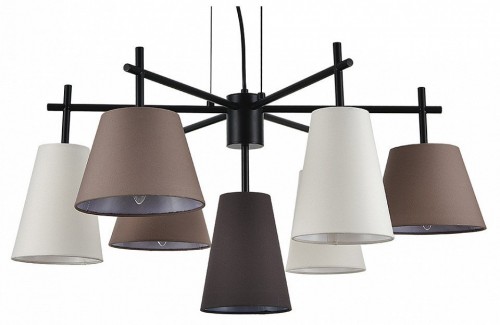 Подвесная люстра Indigo Abbinare 13032/7P Black Подвесная люстра Indigo Abbinare 13032/7P Black