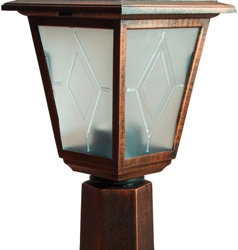 Наземный фонарь Uniel UUL-A01F 60W/E27 IP44 COPPER