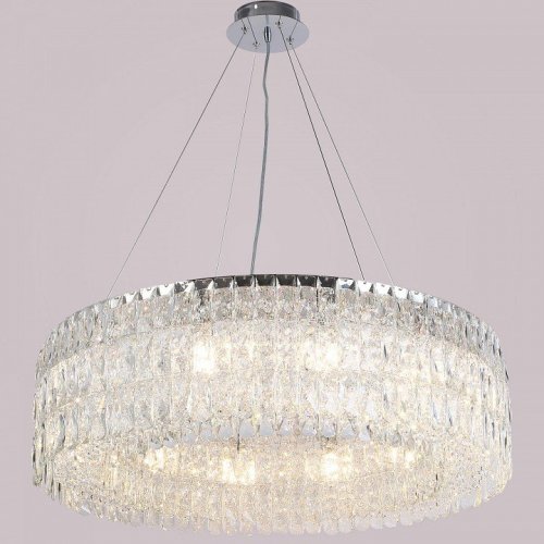 Подвесная люстра ILLUMICO IL5063 IL5063-800PZF-25 CH ELITE Подвесная люстра ILLUMICO IL5063 IL5063-800PZF-25 CH ELITE