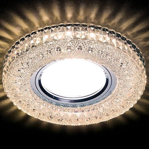 Встраиваемый светодиодный светильник Ambrella light Led S271 CL/WW