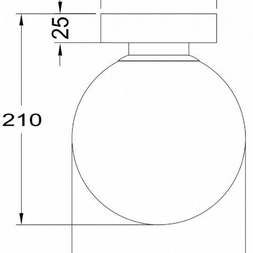 Настенно-потолочный светильник Maytoni Basic form MOD321WL-01G2