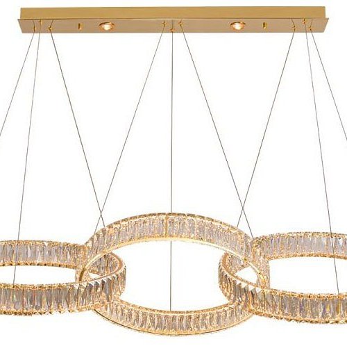 Подвесной светодиодный светильник Newport 8240 8243/S gold new М0066965