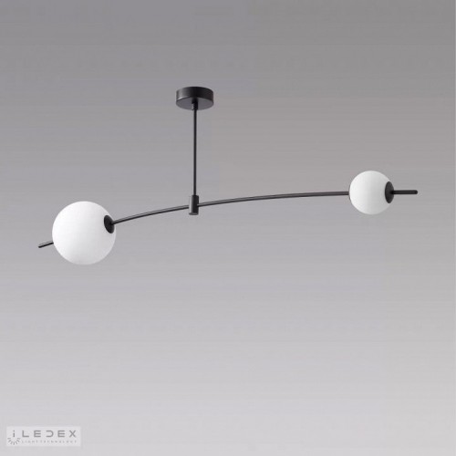 Потолочная люстра iLedex Epical 6827-2 BK+WH Потолочная люстра iLedex Epical 6827-2 BK+WH
