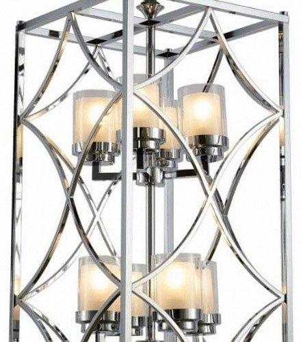 Подвесная люстра Lumina Deco Quadrato LDP 1223-8 CHR