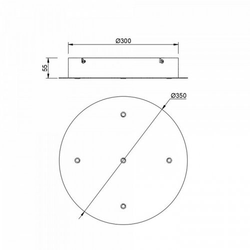 Подвесная люстра Mantra Arrecife 9364+9229 (5L)