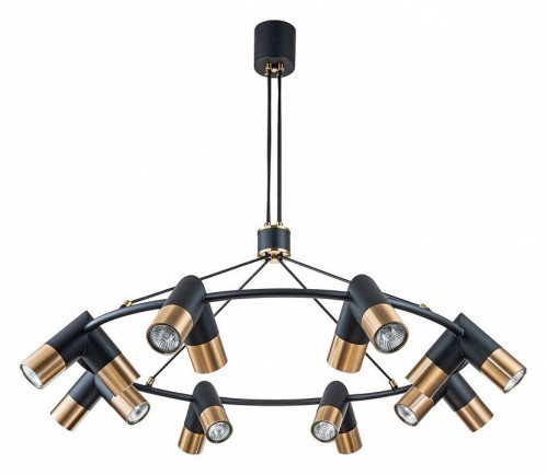 Подвесная люстра Indigo Doppio 11036/16P Black Подвесная люстра Indigo Doppio 11036/16P Black