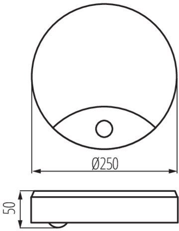 Светильник настенный с датчиком Kanlux SANSO LED 15W-NW-SE 26520