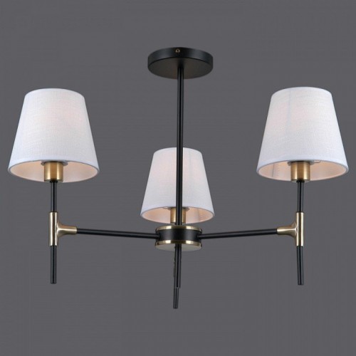 Потолочная люстра Illumico IL0185-3CSQ-24 BK AB CASTOR