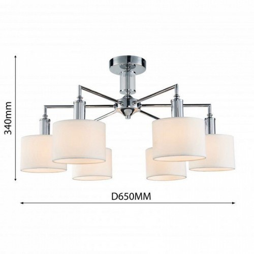 Потолочная люстра Favourite Laciness 2611-6P Потолочная люстра Favourite Laciness 2611-6P