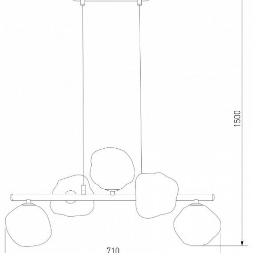 Подвесной светильник TK Lighting Lava Sabia 11111