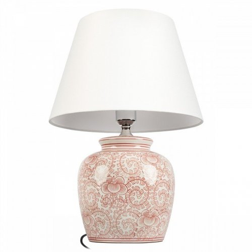 Интерьерная настольная лампа Orchid 10491T Red