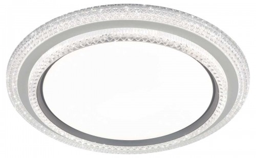 Светильник потолочный светодиодный ЭРА SPB-6 Sunny 86W-3K-6,5K-RC WH+GR с ДУ Б0070185