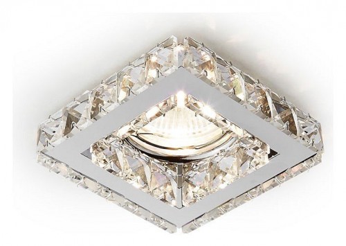 Встраиваемый светильник Ambrella light Crystal K110 CL/CH Встраиваемый светильник Ambrella light Crystal K110 CL/CH