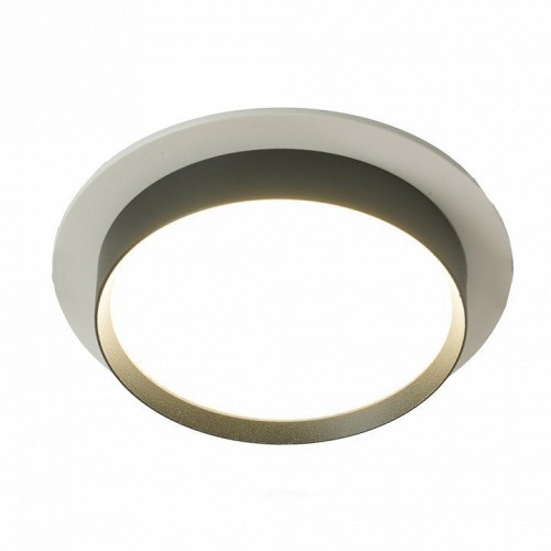 Светильник встраиваемый Feron DL507 потолочный GX53 белый + черный круг 51351