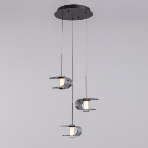 Подвесной светильник MD24020901 MD24020901-3A black/smoky Подвесной светильник MD24020901 MD24020901-3A black/smoky