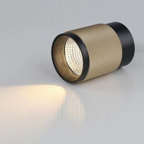 Точечный светильник iLedex Delta 1955-10W-3000K-36 BK+BR