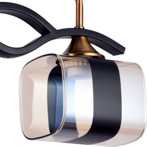 Потолочная люстра Reluce 72106-0.3-03 BK+GAB Потолочная люстра Reluce 72106-0.3-03 BK+GAB