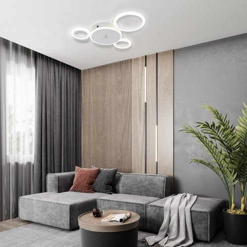 Потолочная люстра Escada Saturn 10268/4LED White Потолочная люстра Escada Saturn 10268/4LED White