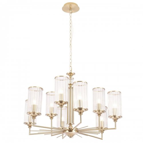 Подвесная люстра Crystal Lux Gloria SP9 Brass