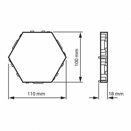 Модульный светильник Uniel ULE-H77 UL-00009654