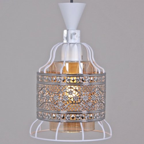 Подвесной светильник Reluce 05363-0.9-01 CH+WH Подвесной светильник Reluce 05363-0.9-01 CH+WH