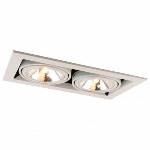 Точечный встраиваемый светильник Arte Lamp 5949 A5949PL-2WH Точечный встраиваемый светильник Arte Lamp 5949 A5949PL-2WH