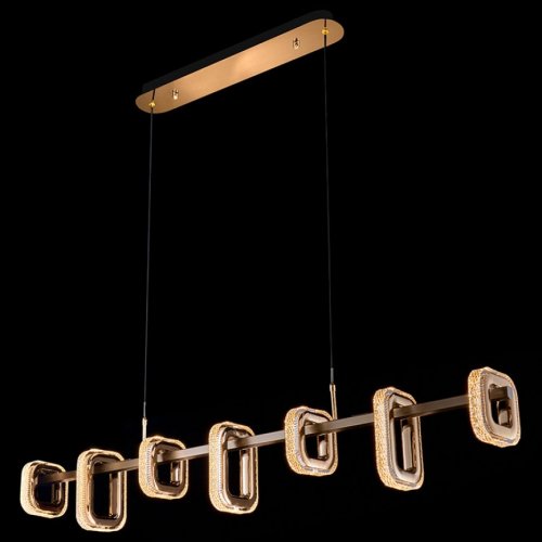 Подвесная люстра Theona LE7701/7L Grey/Gold