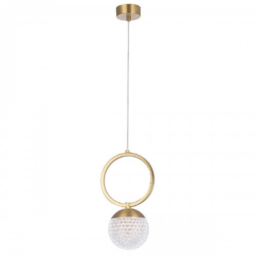 Подвесной светильник Crystal Lux Carolina SP1 V1 BRASS