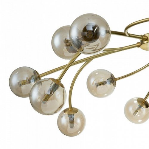 Люстра на штанге Indigo Intero 11024/15R Gold