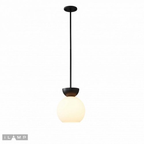 Подвесной светильник iLamp Mono P6079-1 BK+WH