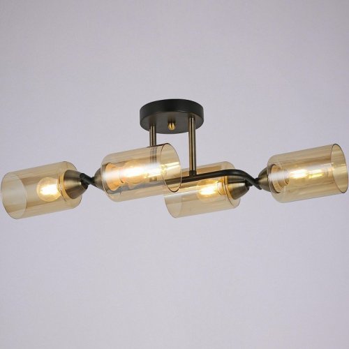 Светильник на штанге ILLUMICO Bice IL8148-4COU-79 BK BR Bice Светильник на штанге ILLUMICO Bice IL8148-4COU-79 BK BR Bice