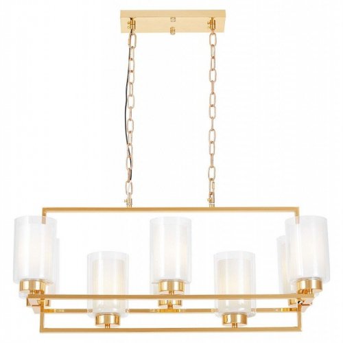 Подвесная люстра Lumina Deco Lino LDP 1239-8 F.GD