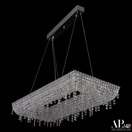 Подвесная люстра APL LED Sicilia SH515.0.80.B.Ni.4000