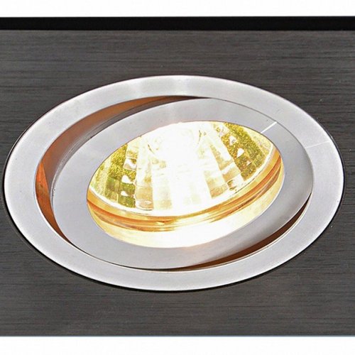 Встраиваемый светильник Elektrostandard 1051/1 BK черный 4690389083655