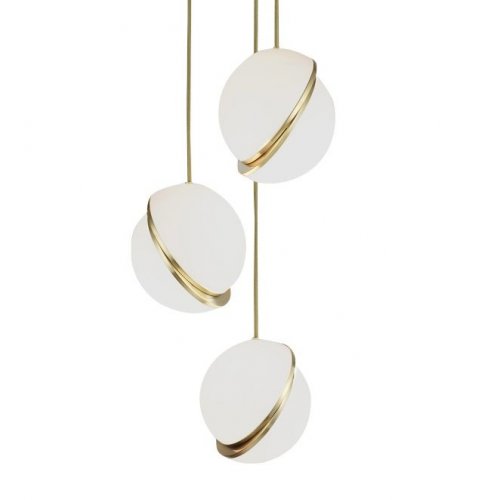 Подвесной светильник DeLight Collection Crescent 9182P/3S brass