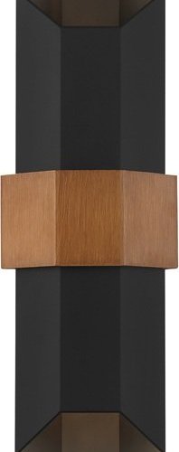 Настенный светильник уличный Quoizel Chasm QZ-CHASM-L-BKW