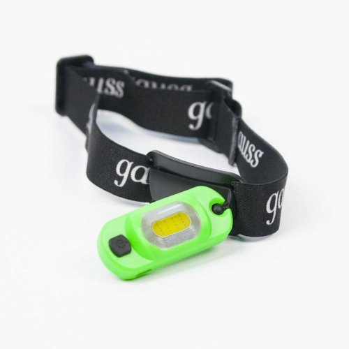 Налобный светодиодный фонарь Gauss аккумуляторный 30х60 150 лм GF408 Налобный светодиодный фонарь Gauss аккумуляторный 30х60 150 лм GF408