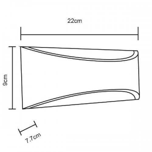 Уличный настенный светодиодный светильник Arte Lamp A8288AL-1WH