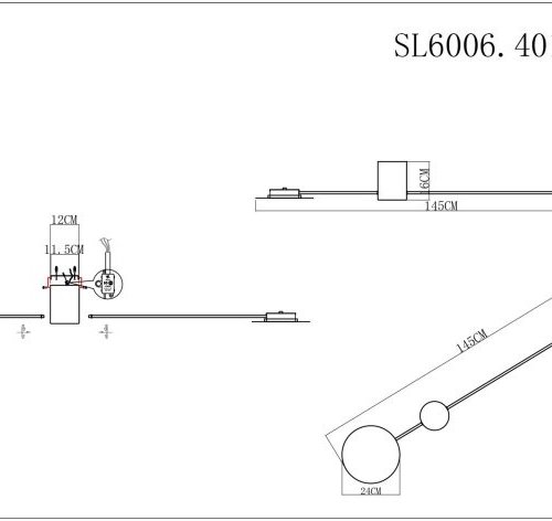 Настенный светильник ST Luce Tondo SL6006.401.02