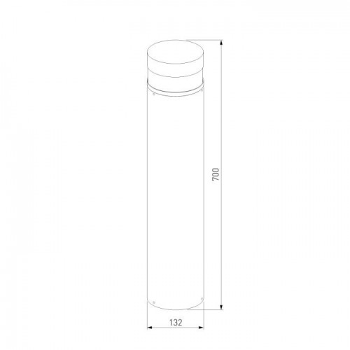 Уличный светодиодный светильник Elektrostandard 1532 TECHNO LED a072085