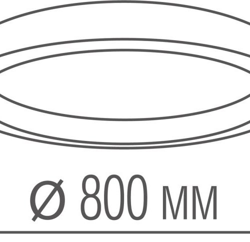 Потолочный светильник Donolux Aura DL800C72WW Black