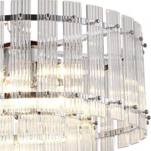 Подвесная люстра DeLight Collection Ruby KG1112P-7 chrome/clear