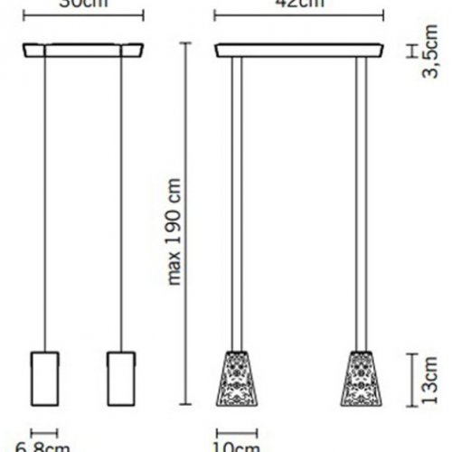 Подвесной светильник Flow D69A0700 flow