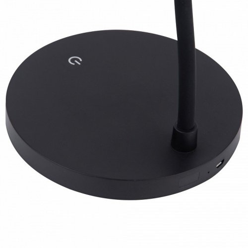 Настольная лампа (UL-00003339) Uniel TLD-553 Black/LED/400Lm/4500K/Dimmer/USB